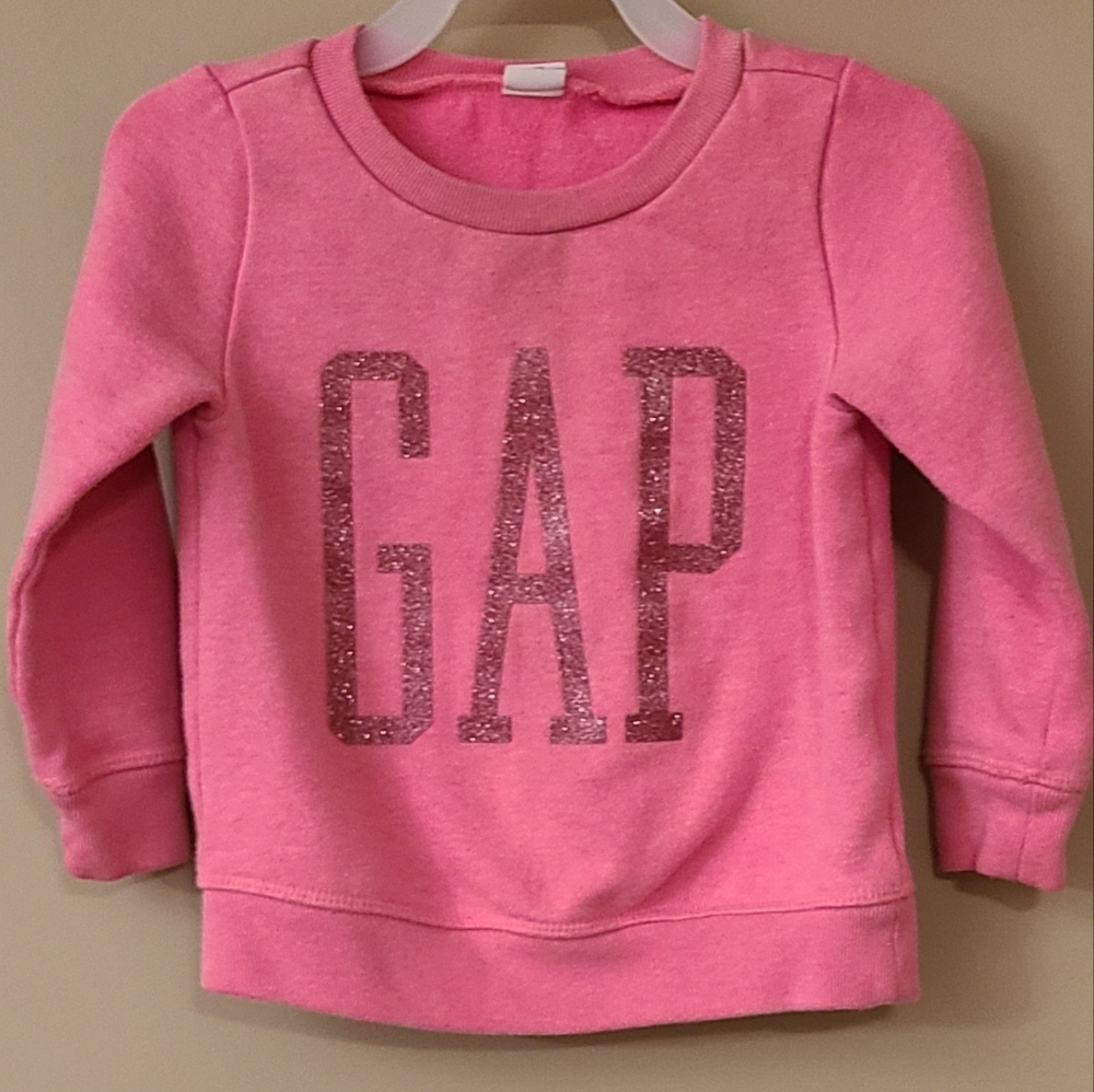 Baby Gap pink crew neck sweatshirt